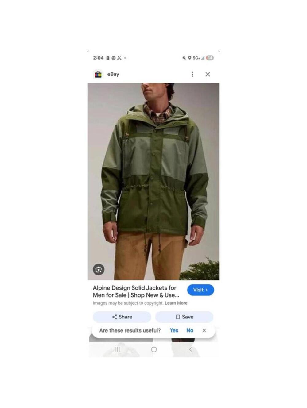 Mens Waterproof Jacket by Alpine design Size Medium